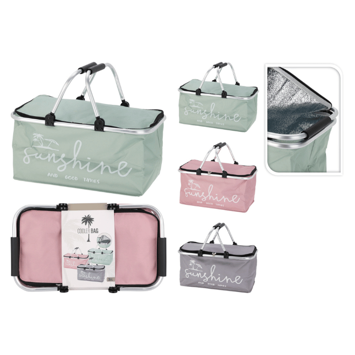Kylväska i pastellfärger assorterad - 35 liter