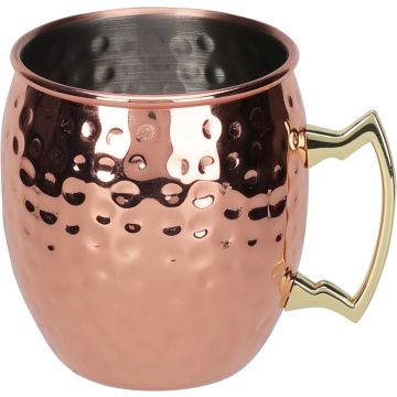 Moscow Mule-glas i kopparfärgat stål, 500 ml