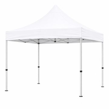 Utomhus stark paviljong 3x3 m vit - 19,5 kg