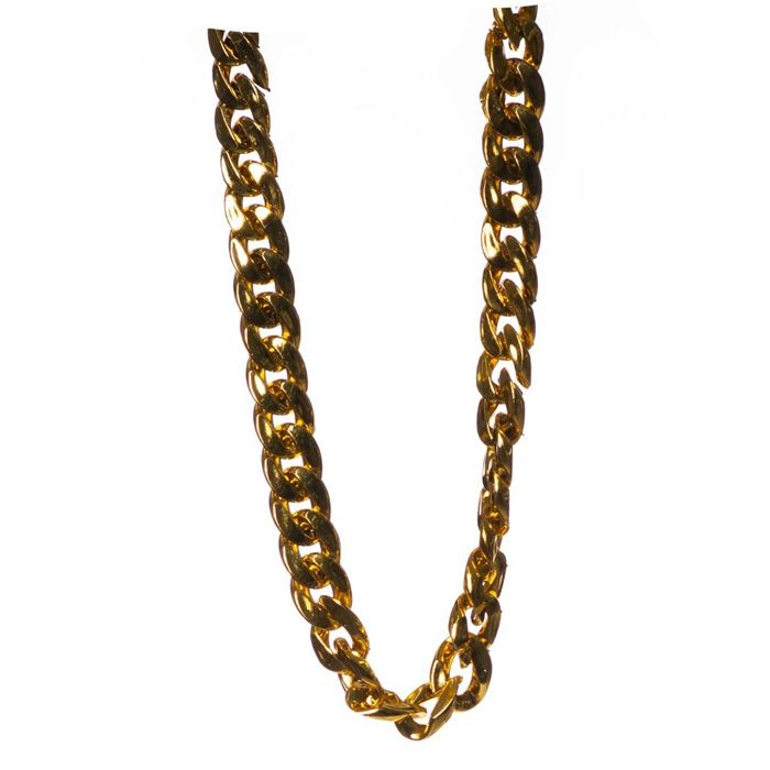 Guld pimp-halsband