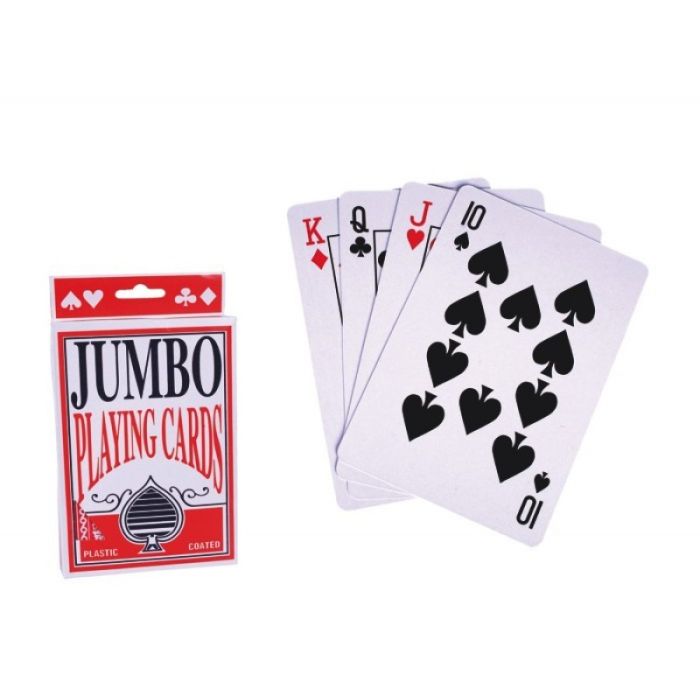 XL Kortspel - jumbo spelkort