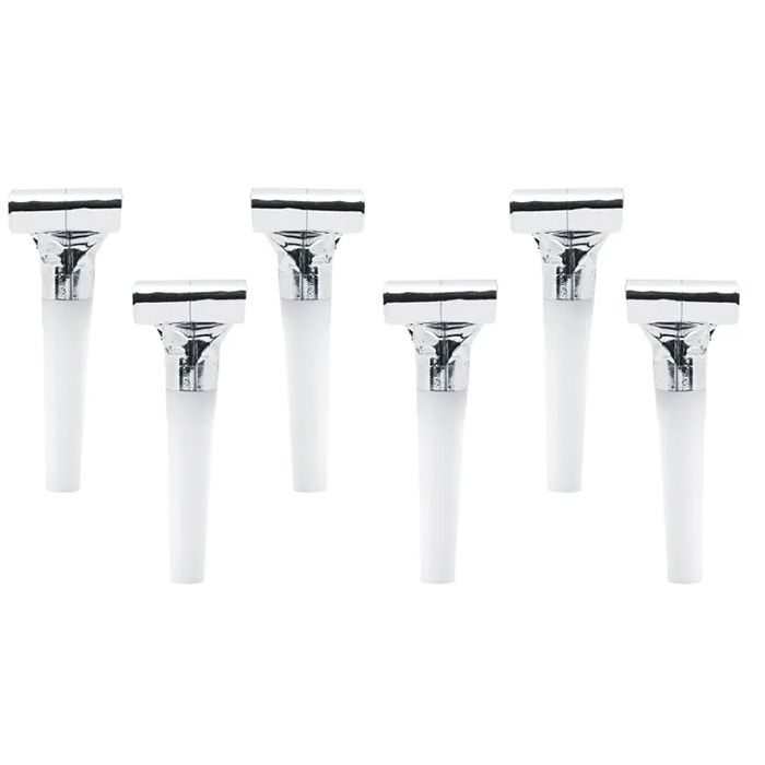 Silver Konfetti 6x