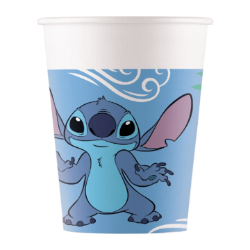 Stitch® pappmugg 8x - 200 ml