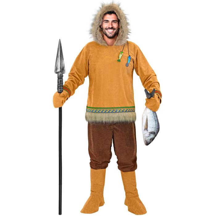 Eskimo kostym för herrar - 4 delar