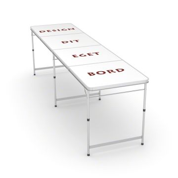 Custom design DIY - Beer Pong Bord