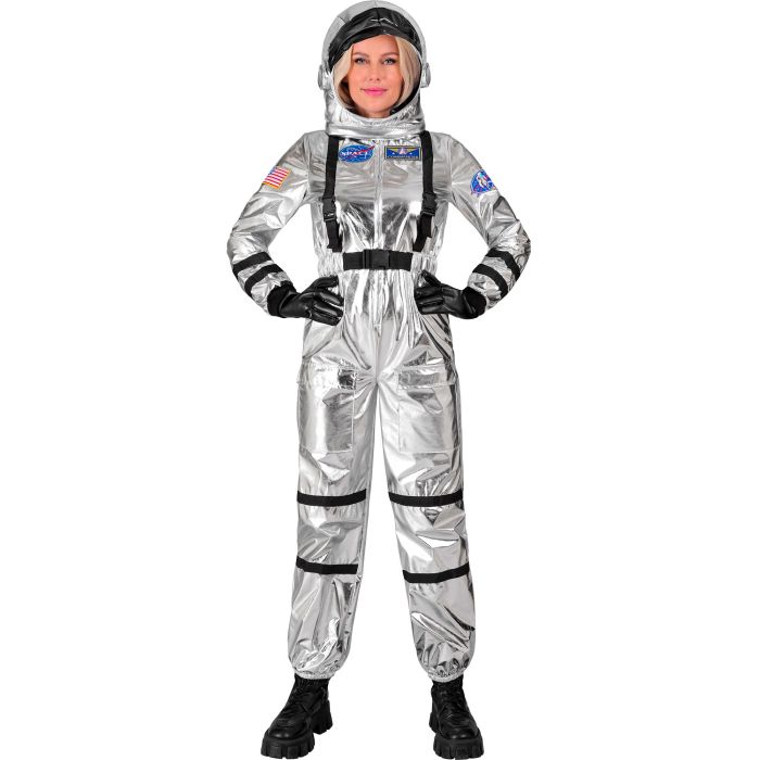 SILVER ASTRONAUT (jumpsuit, helmet) Silver