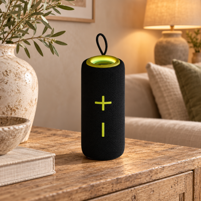 Bärbar Bluetooth-högtalare med ljuseffekt