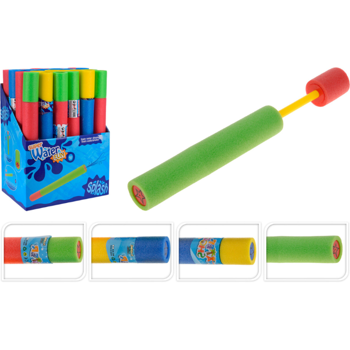 Skumvattenspruta 5x44 cm assort.