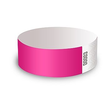 100x entréarmband utan tryck - Rosa