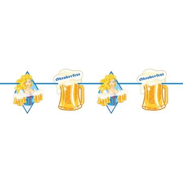 Oktoberfest Girland Med Ölkrus - 10 m