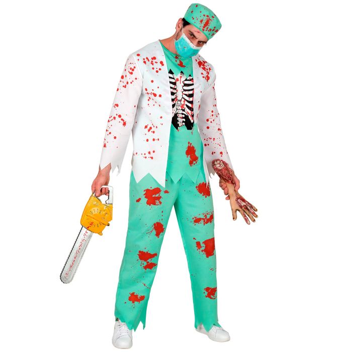 Zombieläkarkostym för herrar