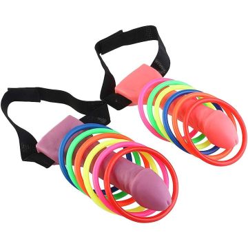 Penis Kastspel Inkl. 2 penisar och 12 ringar