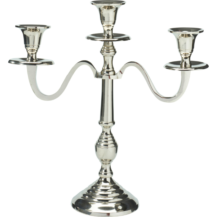 Ljusstake för 3 ljus 29x10x30 cm