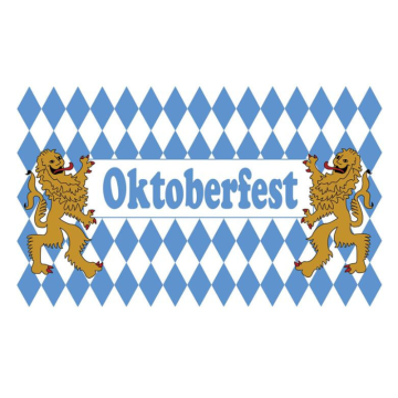 Oktoberfestflagga 150x90 cm