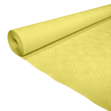 Gul pappersduk 1,19 x 8 m