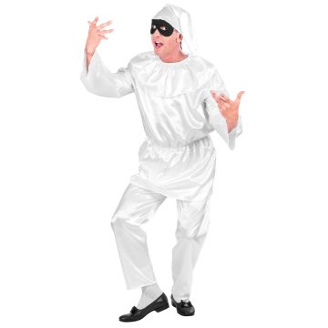 Pulcinella-klädkostym för herrar