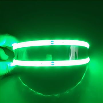Roligt LED-glasögon grön neon
