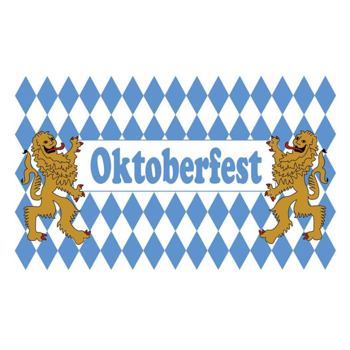 Oktoberfestflagga 150x90 cm
