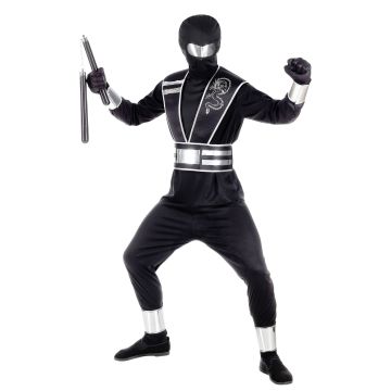 Spejlninja kostym för pojkar