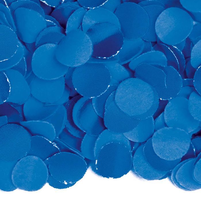 Blå lös konfetti - 1 kg