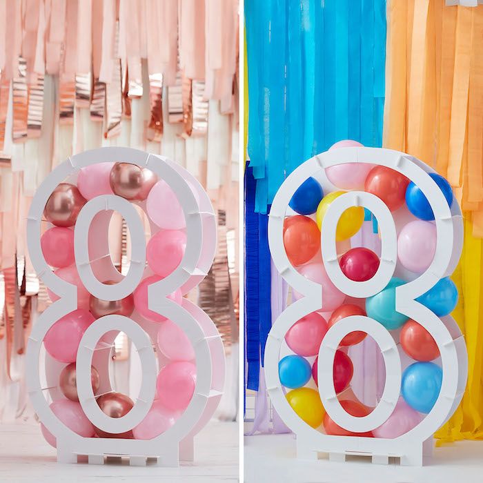 Ballong Siffer Ram - 8