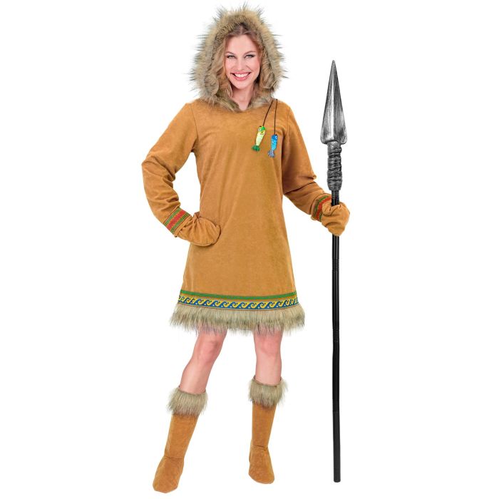 Eskimo kostym för damer - 3 delar
