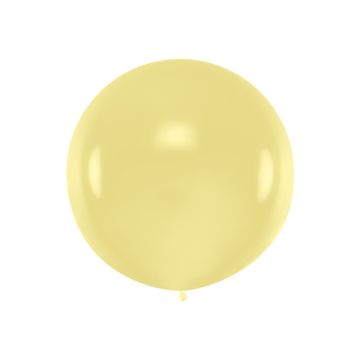Stor pastell creme ballong - 1 Meter