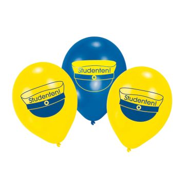 Svenska Studentballonger 10x - 27,5 cm