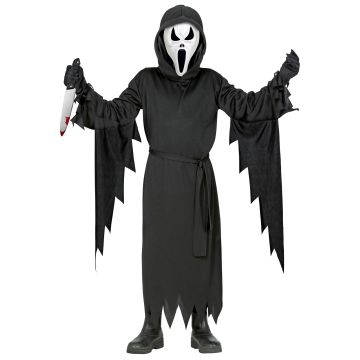 Skriande spökhalloweenkostym för pojkar