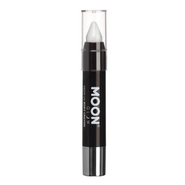 Neon UV Kroppsstift Vit 3,2 g Moon Creations