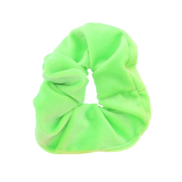 Neon UV Scrunchie Grön