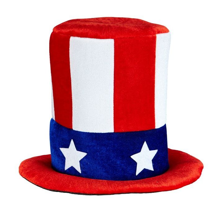 Hög Hatt USA Randig