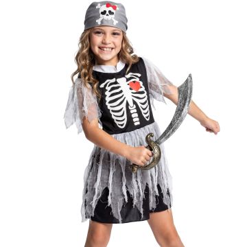 Spökskepparkostym för tjejer