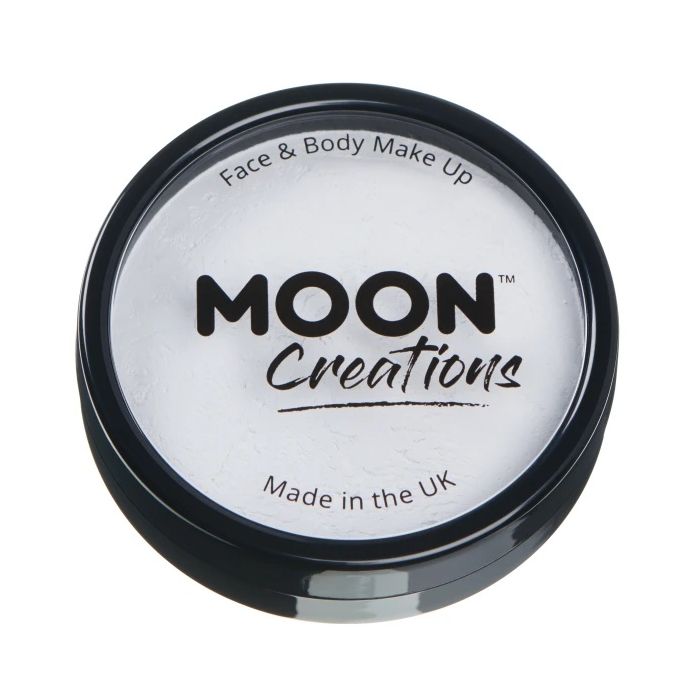 Ansikts- och kroppsmakeup Vit 36 gram Moon Creations