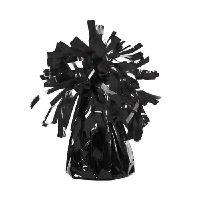 Svart folieballongvikt 130 g 