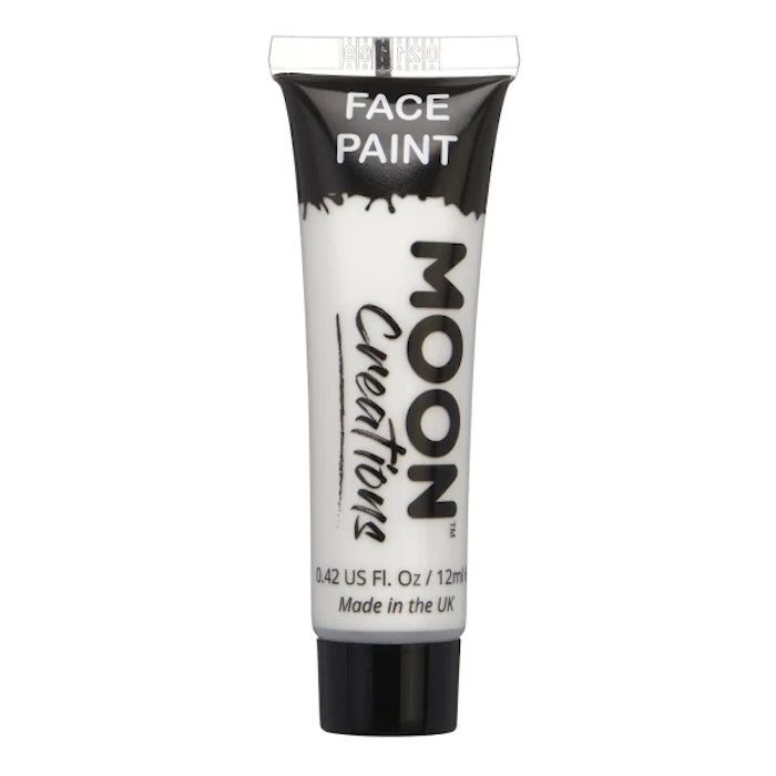 Moon Creations Ansiktsfärg Vit - 12 ml