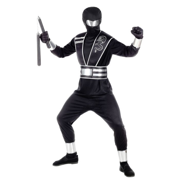 Spejlninja kostym för pojkar