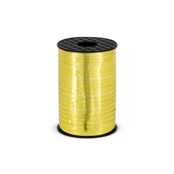 Presentband metallisk guld 225 m.
