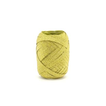 Presentband glitter guld 10 m