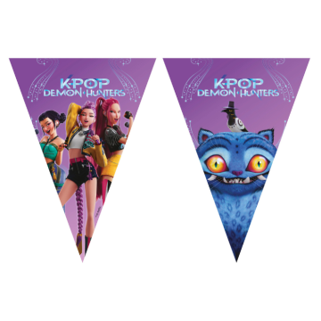 K-Pop Demon Hunters vimpelgirlang 
