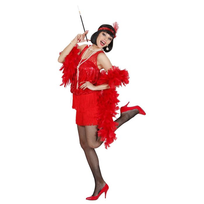 1920-tals flapperkostym för damer