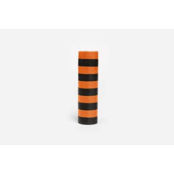 Orange och svart halloween serpentiner 1x