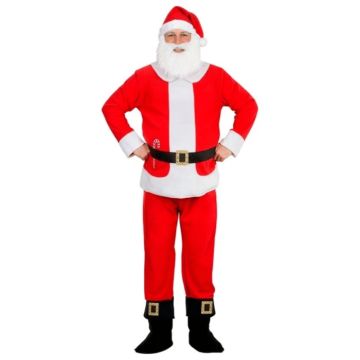 Jultomte kostym - 3 delar