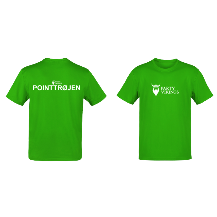 Grön punkt t-shirt - unisex