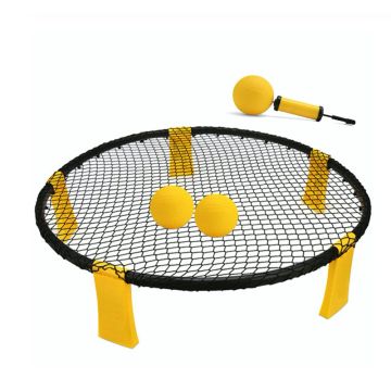 Spikeball trädgårdsspel inkl 3 bollar och pump