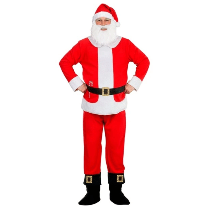 Jultomte kostym - 3 delar