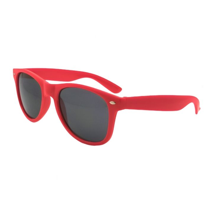 Solglasögon wayfarer röd - onesize
