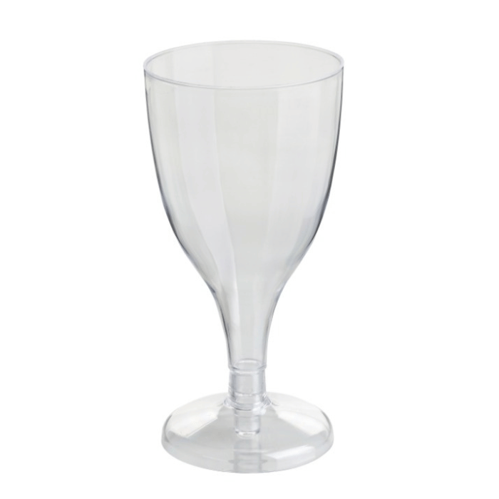 170 ml vinglas 8x plast transparent