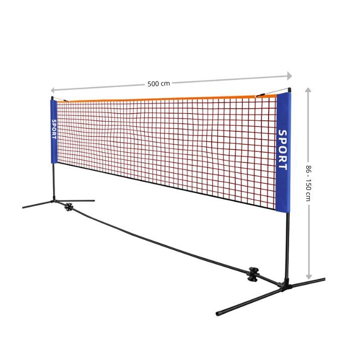 Fotboll tennis nät / Volley nät 5 meter
