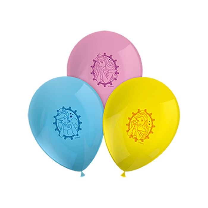 Ballonger med Disney prinsessmotiv 8x